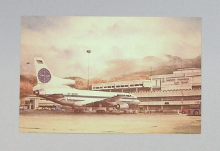 Image: postcard: Pan American World Airways, Lockheed L-1011 TriStar
