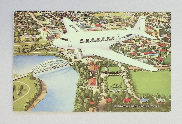 Postcard: Pan American Airways, Douglas DC-2