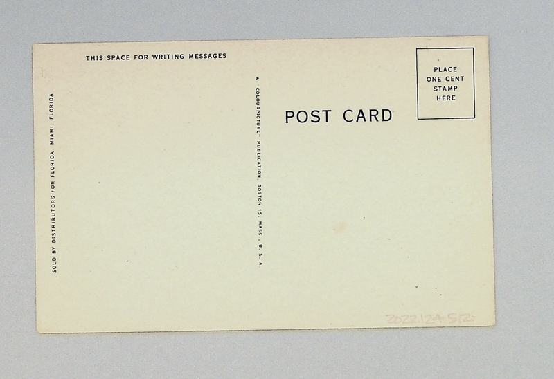 Image: postcard: Pan American Airways, Dinner Key Seaplane Base