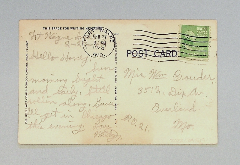 Image: postcard: Pan American Airways, Sikorsky S-42, Pan American Airways Terminal