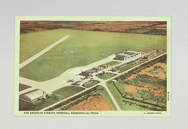 Postcard: Pan American Airways, Brownsville