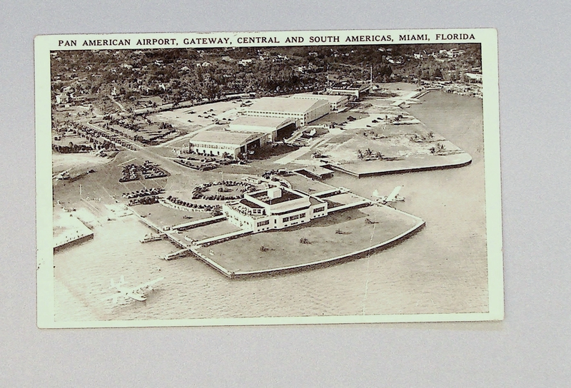 Image: postcard: Pan American Airways, Pan American Airport
