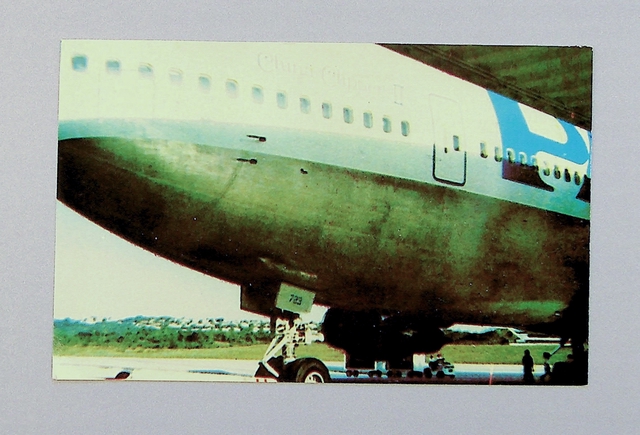 Postcard: Pan American World Airways, Boeing 747