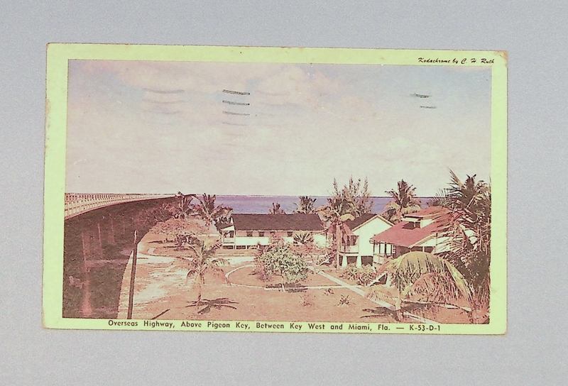 Image: postcard: Pigeon Key