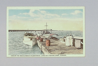 Image: postcard: Long Key Fishing Camp