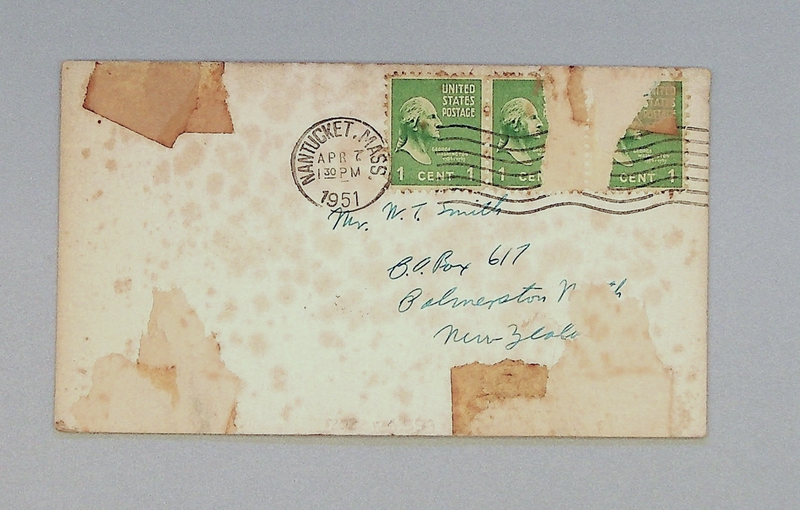 Image: postcard: QSL card, Wake Island