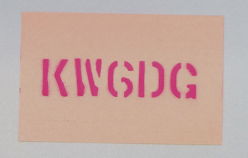 Image: postcard: QSL card, Wake Island