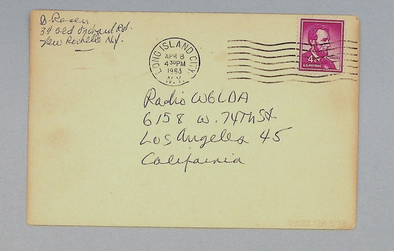 Image: postcard: QSL card, Wake Island