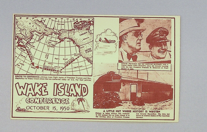 Image: postcard: Wake Island Conference
