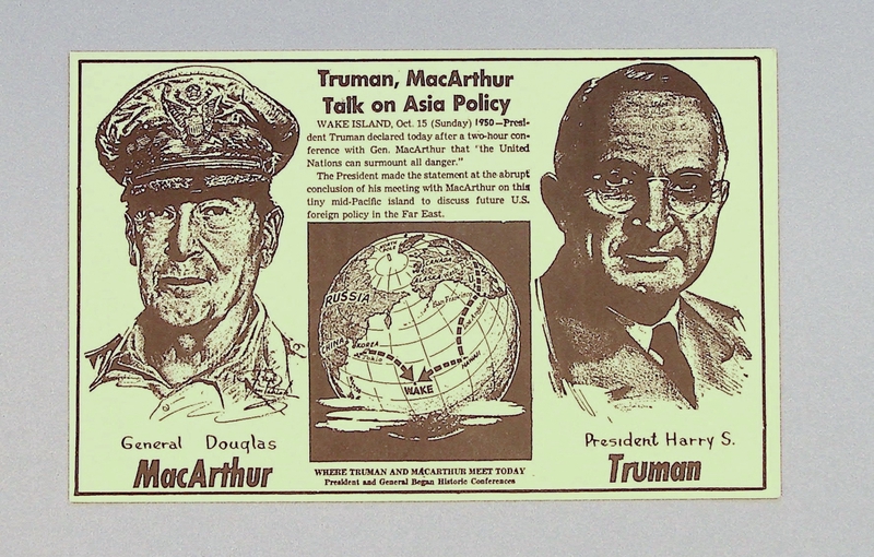 Image: postcard: Wake Island Conference