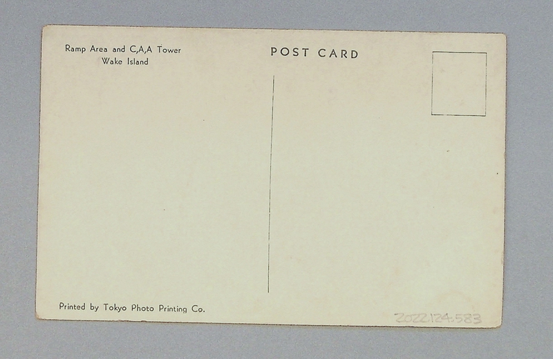 Image: postcard: Pan American Airways, Wake Island