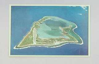 Image: postcard: Wake Island, aerial image
