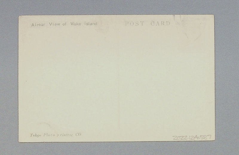 Image: postcard: Wake Island, aerial image