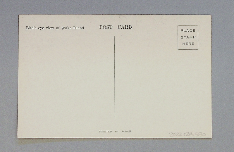 Image: postcard: Wake Island, aerial image