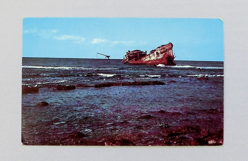 Image: postcard: Wake Island, Suwa Maru