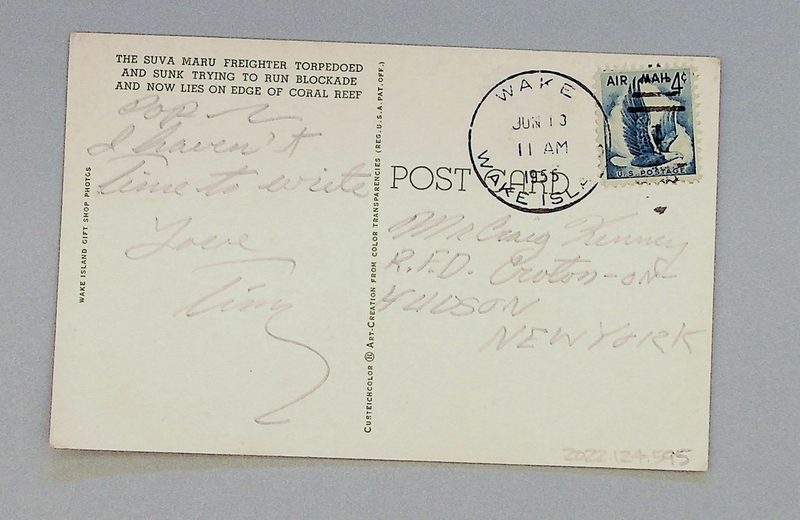 Image: postcard: Wake Island, Suwa Maru