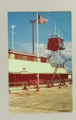 Image: postcard: Wake Island, terminal building