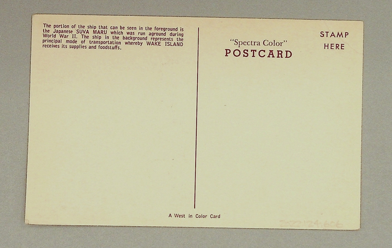 Image: postcard: Wake Island, Suva Maru