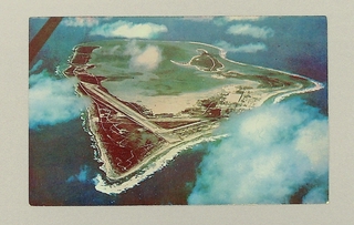 Image: postcard: Wake Island, aerial view