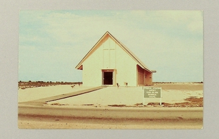 Image: postcard: Wake Island, F.A.A. memorial chapel