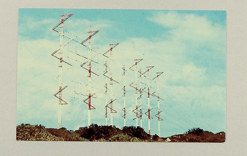 Image: postcard: Wake Island, Page aerial antennas