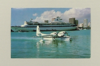 Image: postcard: Chalk’s International Airlines, Grumman G-73T TurboMallard