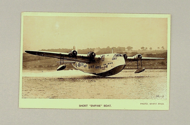 Image: postcard: Imperial Airways, Short S.30 Empire