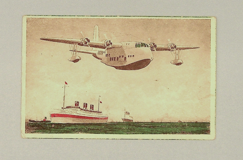 Image: holiday card: Short S.30 Empire