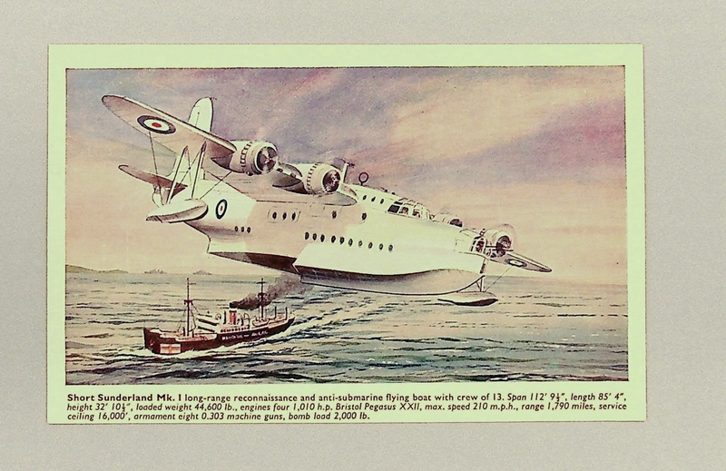 Image: postcard: Short Sunderland Mk. 1