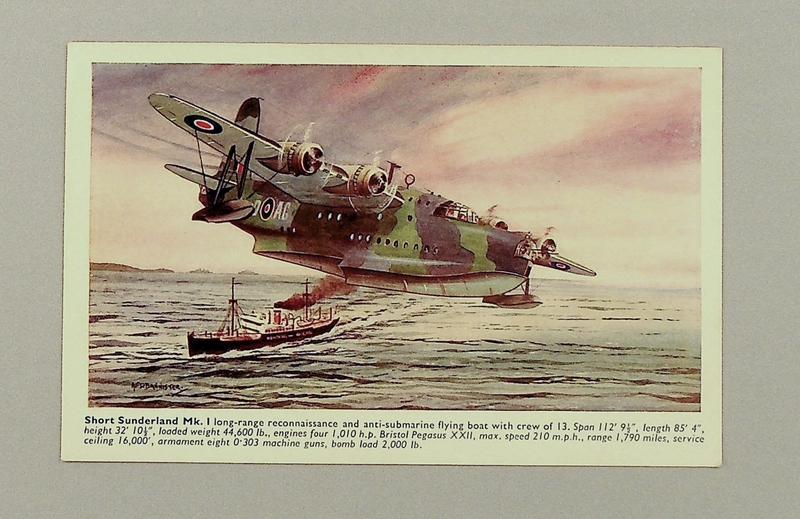 Image: postcard: Short Sunderland Mk. 1
