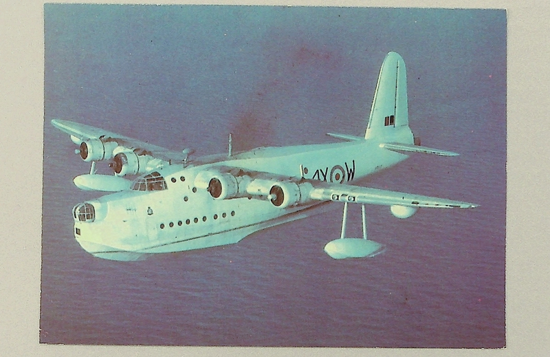 Image: postcard: Short Sunderland S.25 V