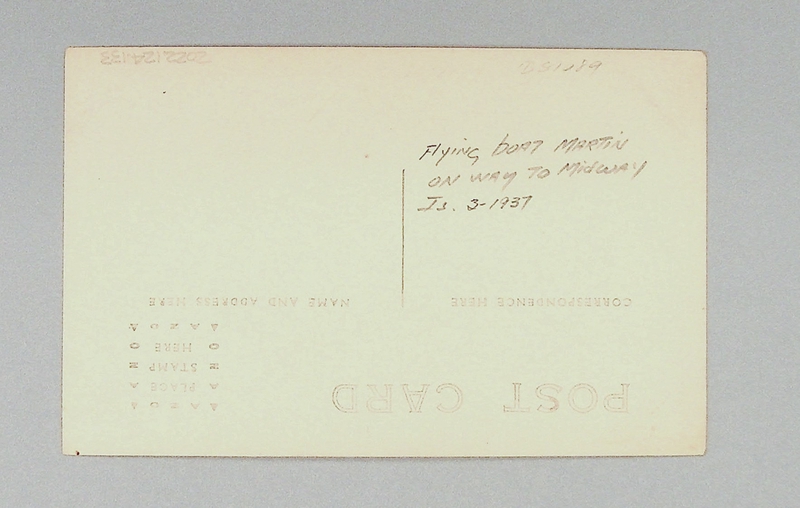 Image: postcard: Pan American Airways