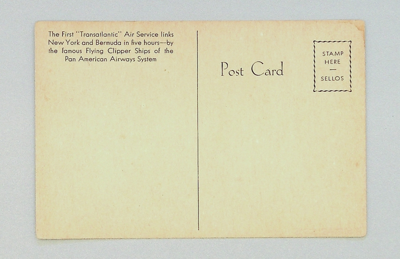 Image: postcard: Pan American Airways, Sikorsky S-42