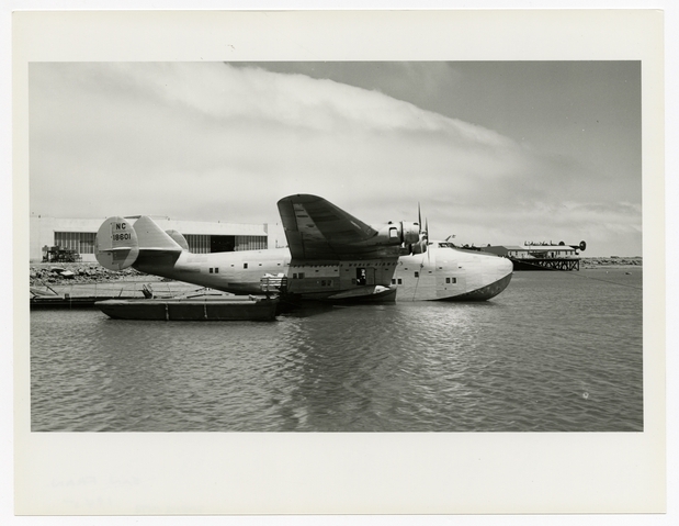 Photograph: Pan American Airways System, Boeing 314 Honolulu Clipper, San Francisco Airport