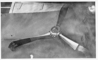 Image: photograph: aircraft propeller