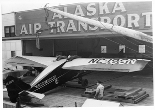 Image: photograph: Alaska Air Transport, Marine Airways, Bellanca CH-300 Pacemaker