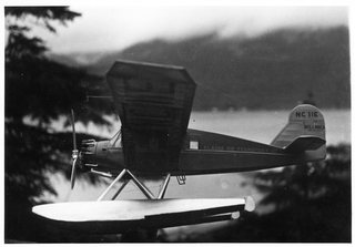 Image: photograph: Alaska Air Transport, Bellanca CH-300 Skyrocket, Juneau, Alaska