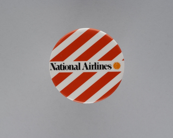 Unaccompanied minor passenger button: National Airlines