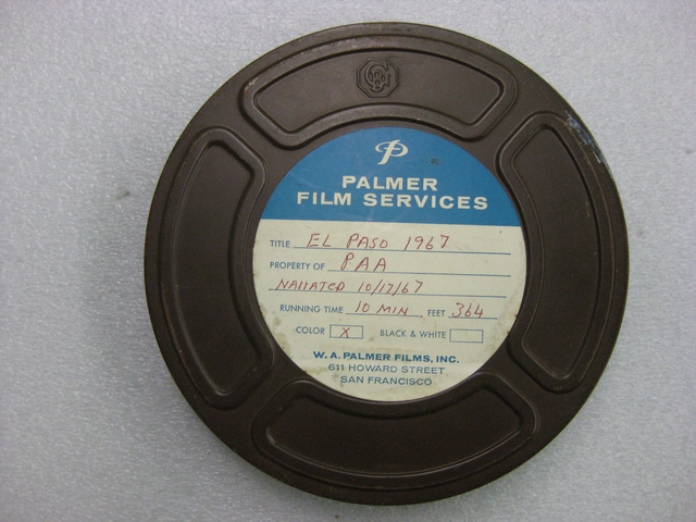 Film reel: Pan American World Airways, pilot training film