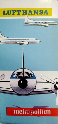 Brochure: Lufthansa, Convair CV-440 Metropolitan
