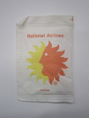 Image: sugar packet: National Airlines
