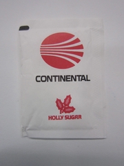 Image: sugar packet: Continental Airlines