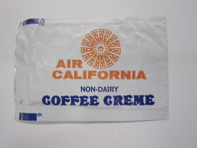 Creamer packet: Air California