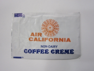 Image: creamer packet: Air California