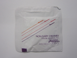 Image: creamer packet: Pacific Southwest Airlines (PSA)