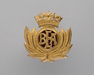 Image: flight officer cap badge: British European Airways (BEA)