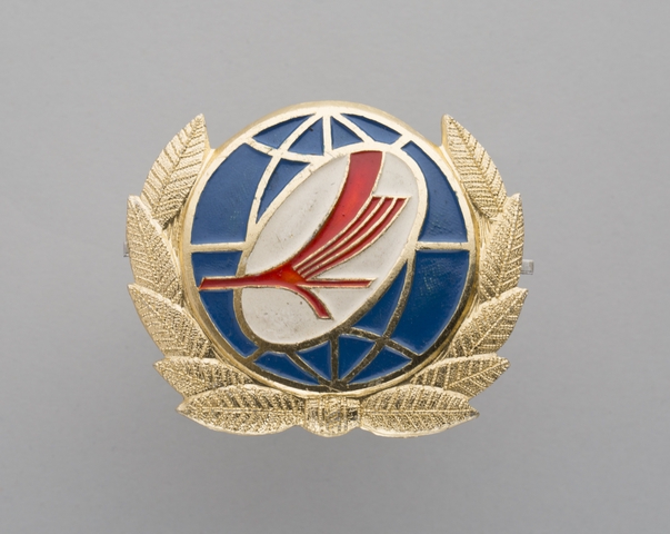 Flight officer cap badge: Belavia Belarusian Airlines