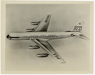 Image: photograph: Pan American World Airways, Douglas DC-8