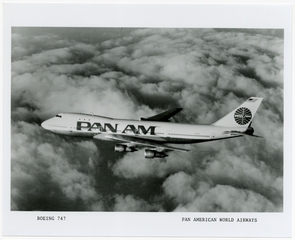 Image: photograph: Pan American World Airways, Boeing 747