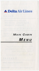 Image: menu: Delta Air Lines